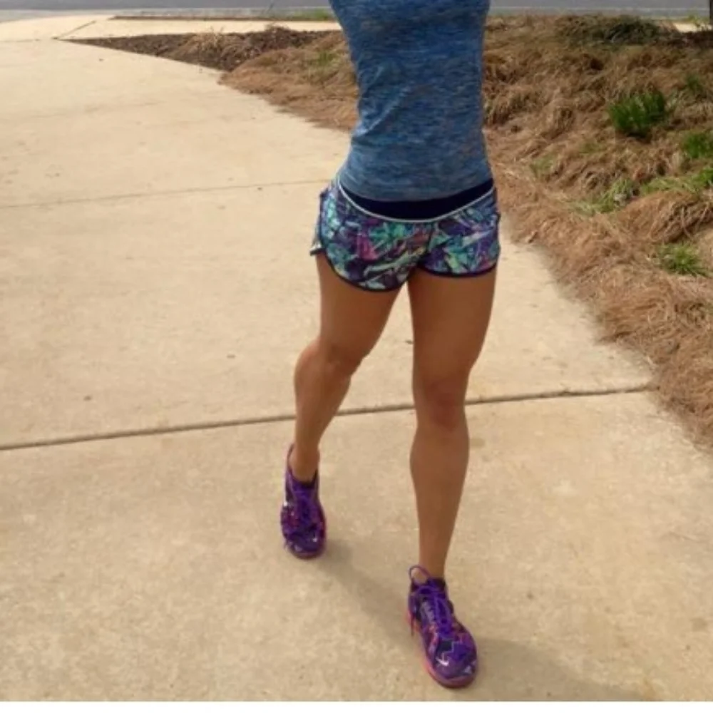 Lululemon Run:‎ Speed Short *4-way Stretch Iridescent Multi / Deep Navy